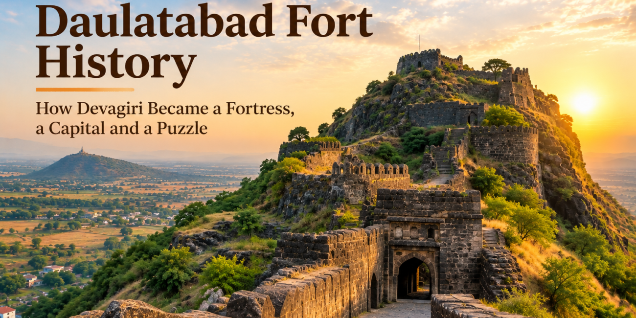 Daulatabad Fort at Golden Hour