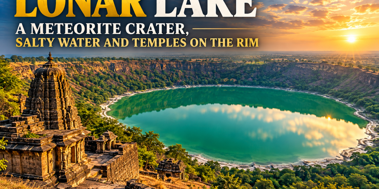 Lonar Lake_ Crater, Temples and Sunrise